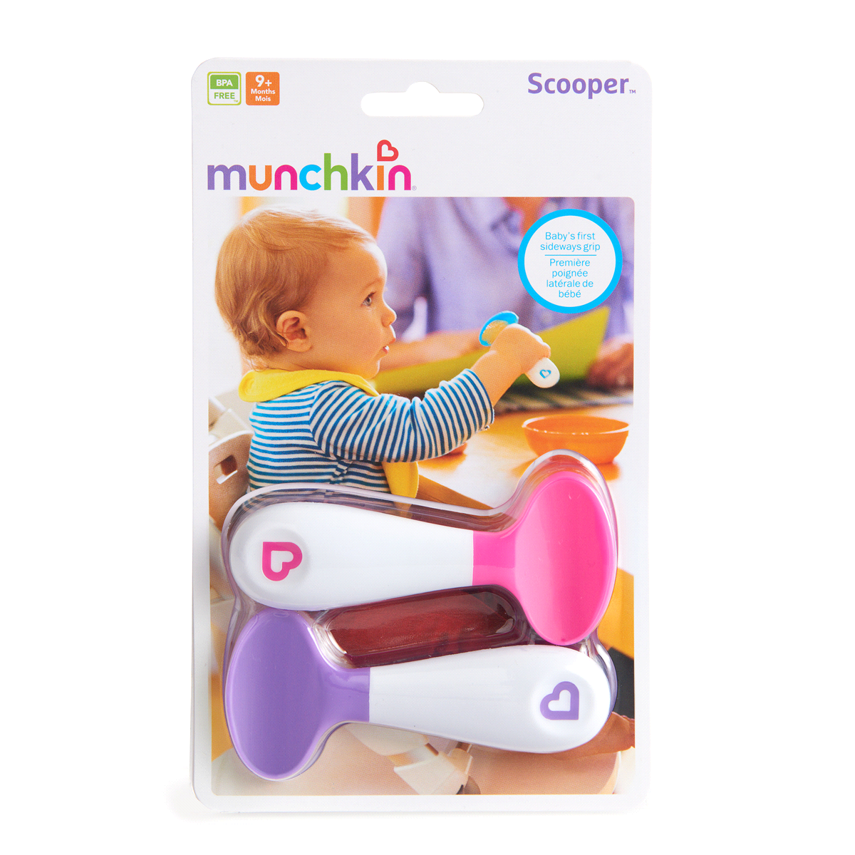 slide 4 of 5, Munchkin Scooper Spoons, 2 ct