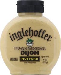 Inglehoffer Traditional Dijon Mustard with White Wine 9 oz