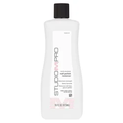 Studio M Professional Studio M Pro, 100% Acetone, 16 oz, Nail Polish Remover