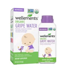 Wellements Newborn+ Organic Gripe Water 4 fl oz