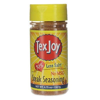 slide 1 of 1, TexJoy Salt Steak Seasoning, 4.75 oz