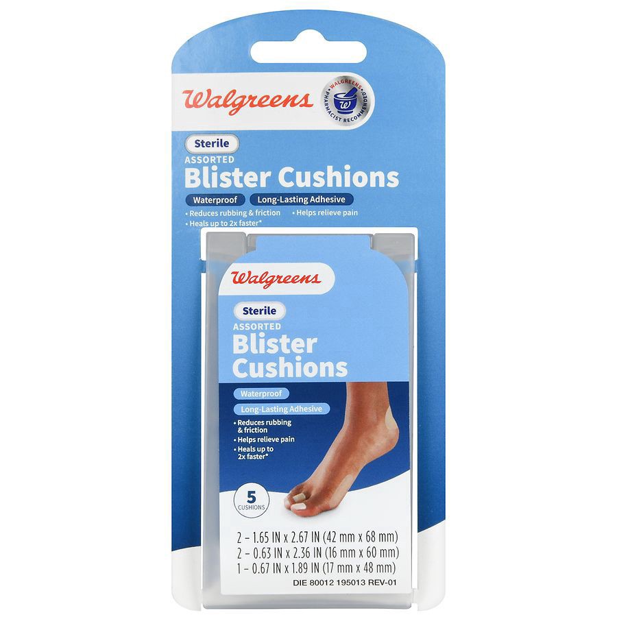 slide 1 of 5, Walgreens Assorted Blister Cushions, 5 ct