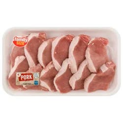 Natural Boneless Center Cut Pork Chops Family Size