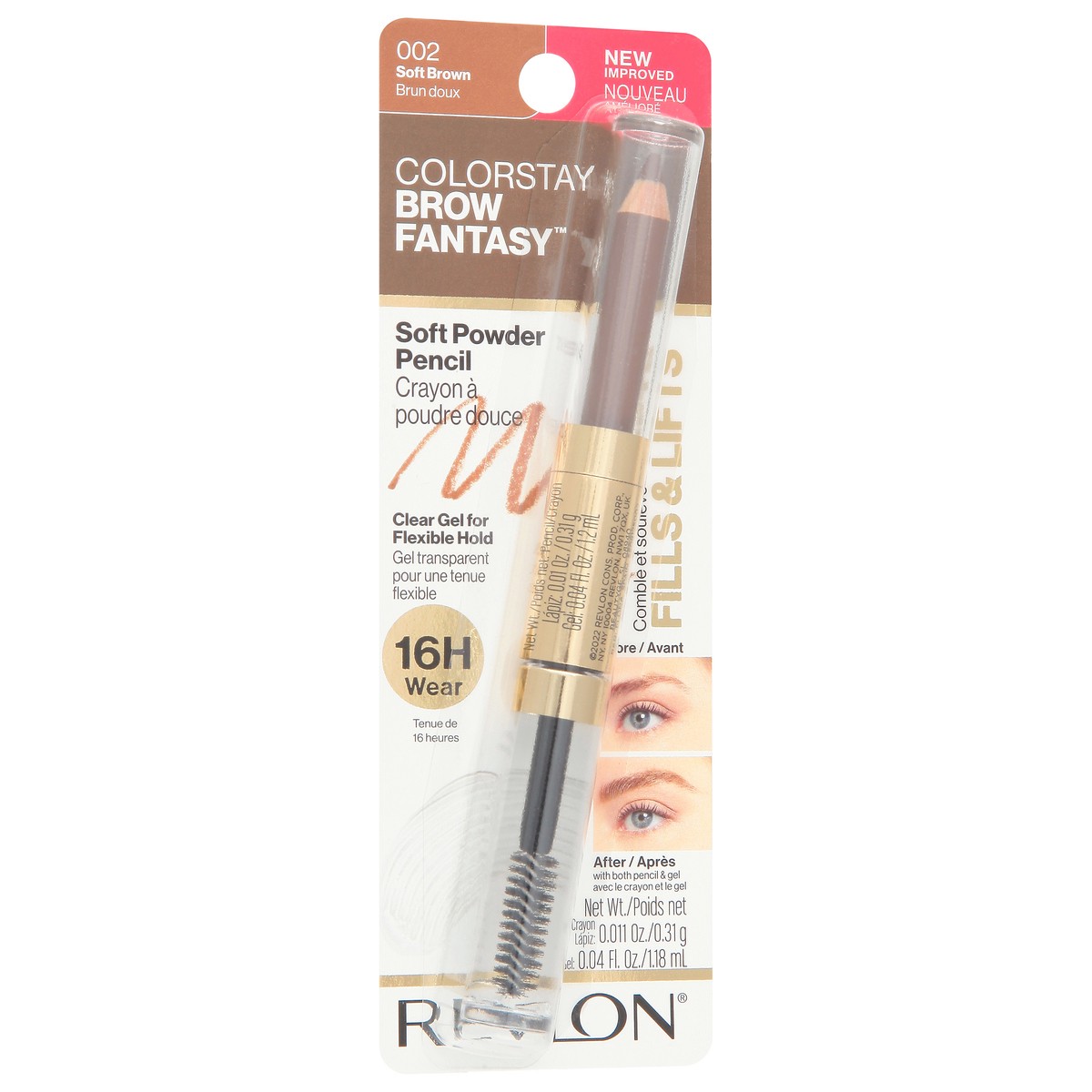 slide 7 of 13, Revlon Soft Brown 002 002 Soft Powder Pencil 1 ea, 1 ct