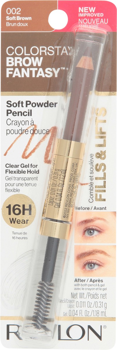 slide 8 of 13, Revlon Soft Brown 002 002 Soft Powder Pencil 1 ea, 1 ct