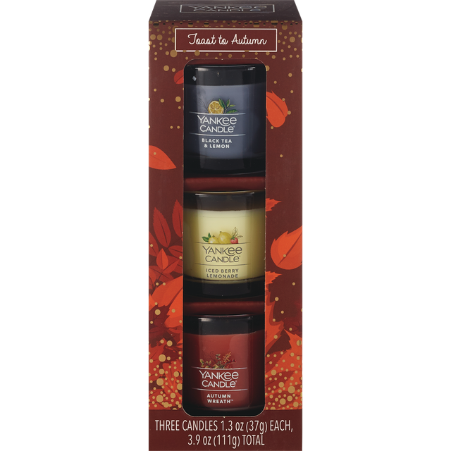 slide 1 of 1, YANKEE CANDLE Jar-Hw 3Fv V Toast To Autumn, 1 ct