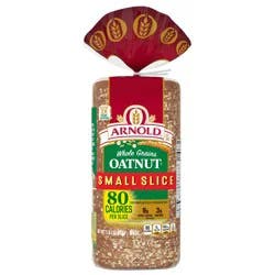 Arnold Small Slice Oatnut Bread, 18 oz