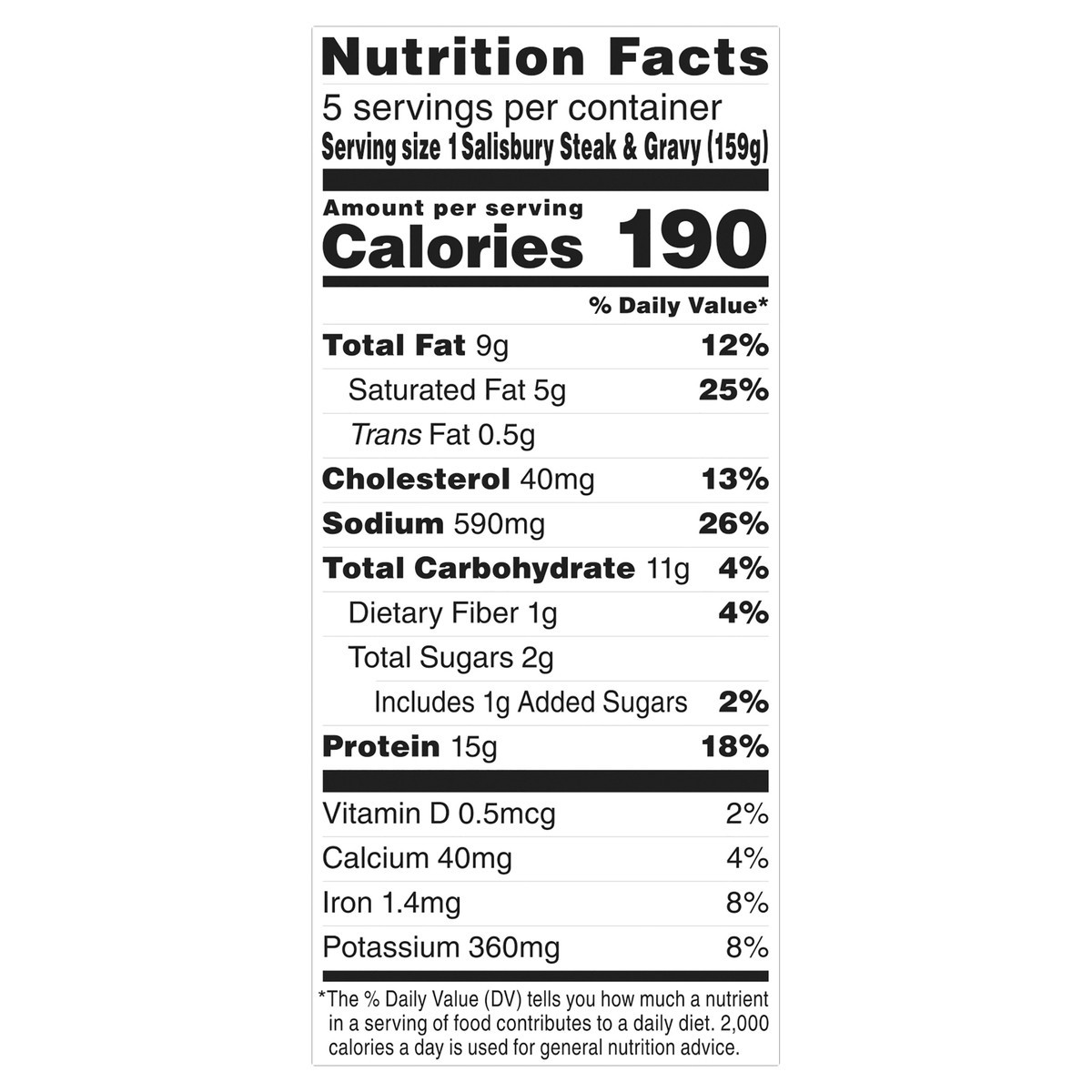 slide 9 of 12, Stouffer's Stouffer''s Salisbury Steak, Family Size, 28oz, 28 oz