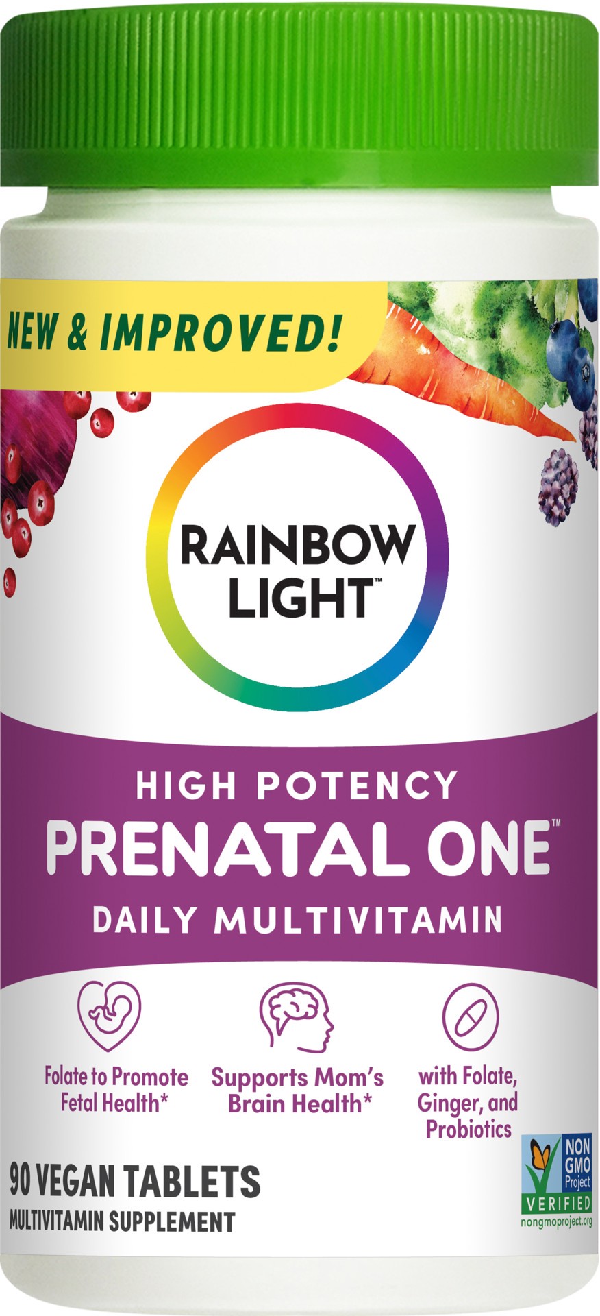 slide 1 of 5, Rainbow Light Prenatal One 90 ea, 90 ct