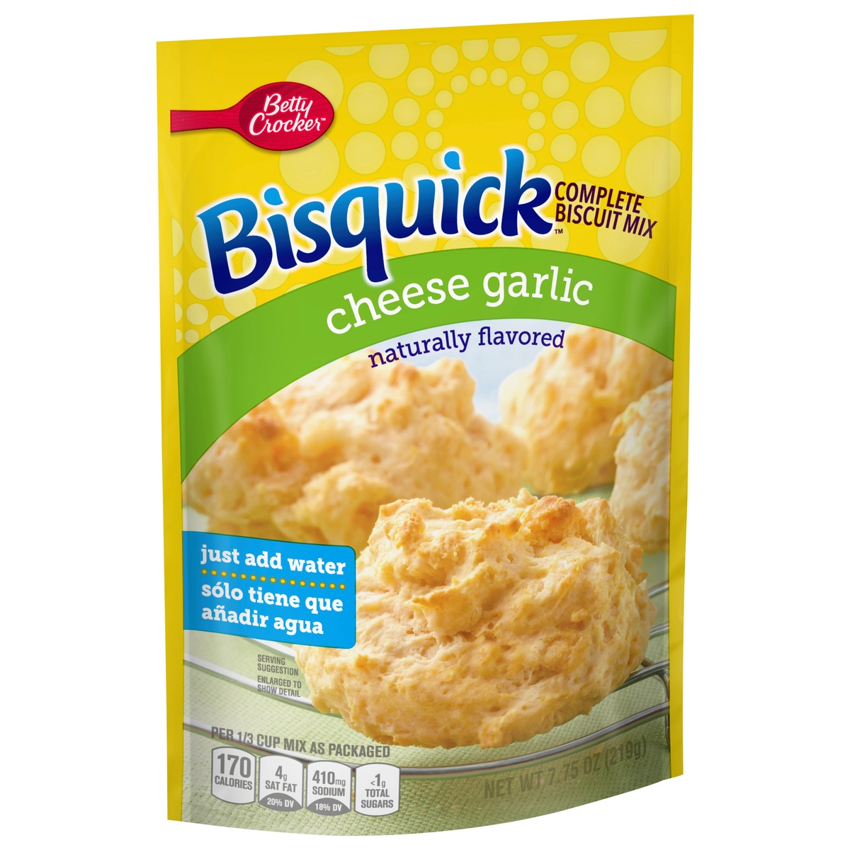 slide 2 of 11, Bisquick Cheese Garlic Biscuit Mix,pouch, 7 oz