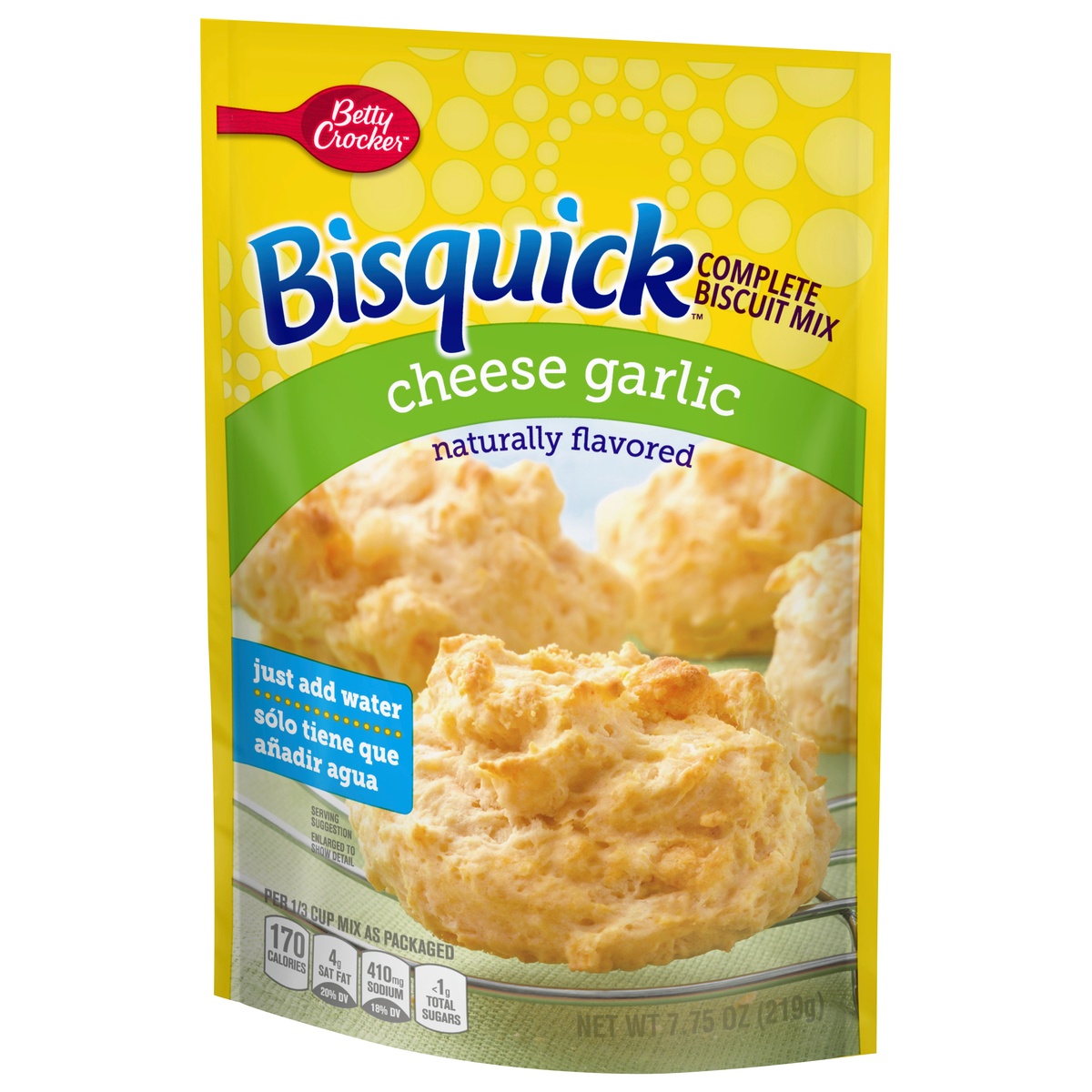 slide 3 of 11, Bisquick Cheese Garlic Biscuit Mix,pouch, 7 oz