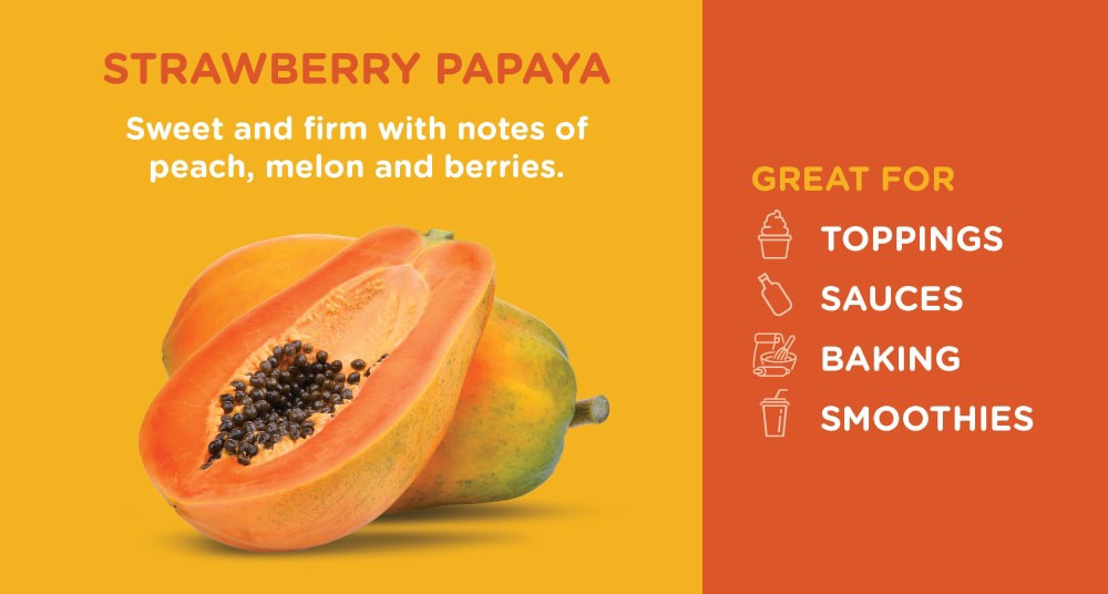 slide 2 of 2, PAPAYA! Strawberry Sunrise Papaya, 1 ct