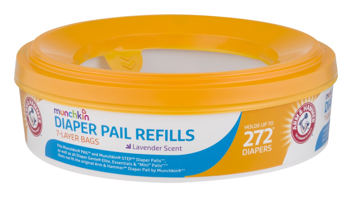 slide 7 of 9, Munchkin ARM & HAMMER Diaper Pail Ring Refill, 1 ct