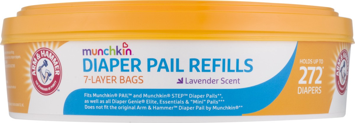 slide 9 of 9, Munchkin ARM & HAMMER Diaper Pail Ring Refill, 1 ct