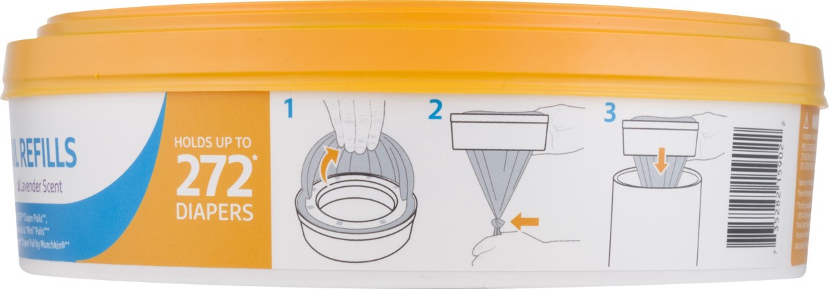 slide 3 of 9, Munchkin ARM & HAMMER Diaper Pail Ring Refill, 1 ct