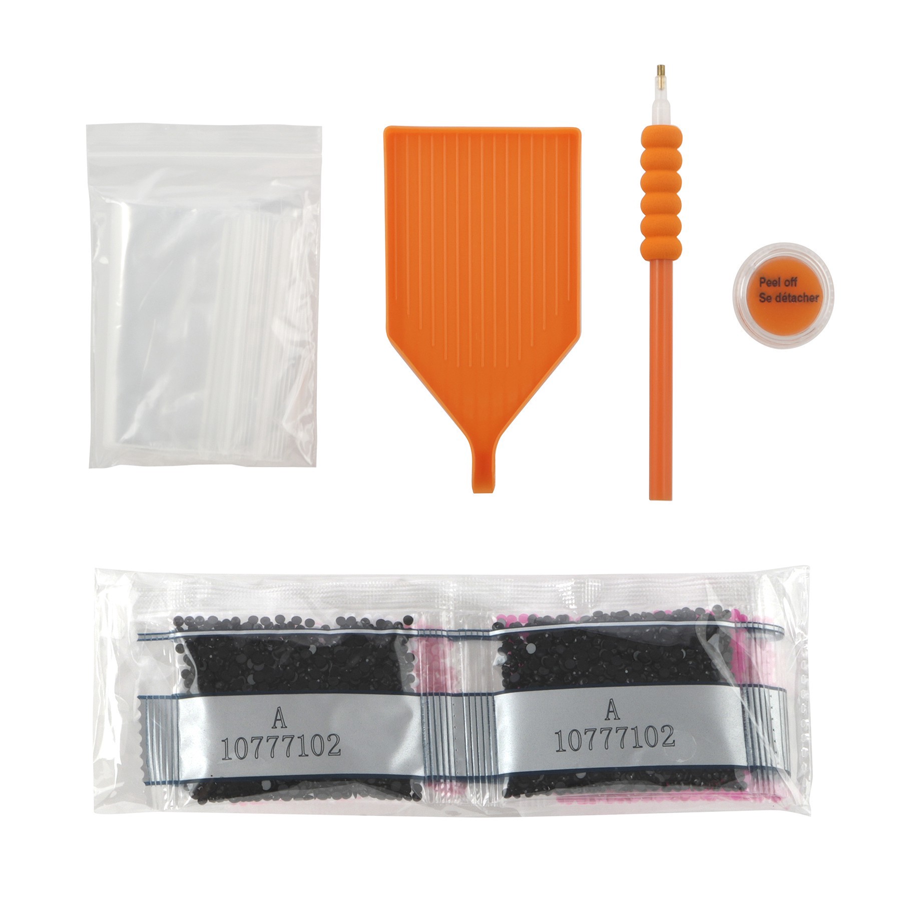 slide 4 of 4, 5" X 7" Ghoul Friends Diamond Art Kit By Make Market, 5 in x 7 in