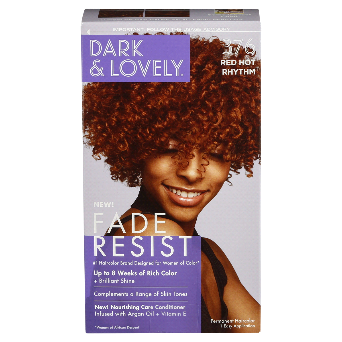 slide 1 of 8, Dark & Lovely Fade Resist Rich Conditioning Hair Color, 1 ct