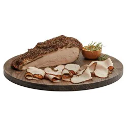 H-E-B Natural In-House Roasted Herb-Encrusted Turkey Breast, Custom Sliced