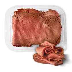 H-E-B Natural In-House Roasted Traditional Roast Beef, Sandwich Sliced