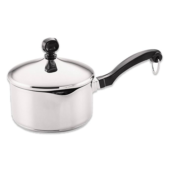 slide 1 of 2, Farberware Classic Stainless Steel Sauce Pan, 1 qt