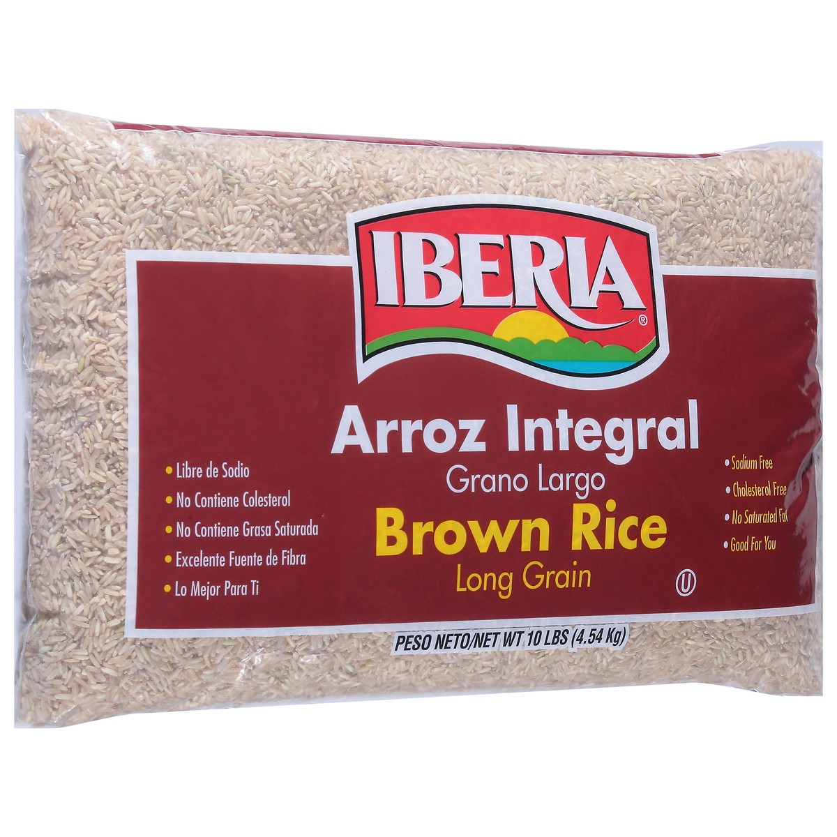 slide 4 of 4, Iberia Long Grain Brown Rice 10 lb, 10 lb