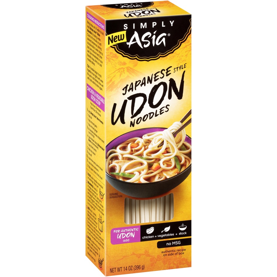 slide 2 of 2, Simply Asia Japanese Style Udon Noodles, 14 oz