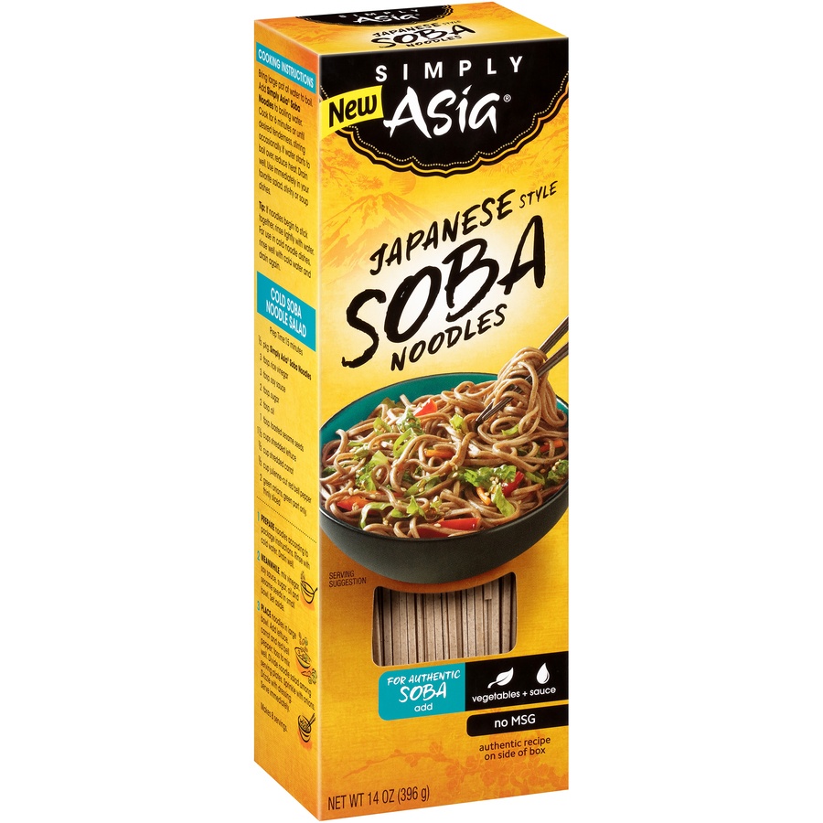 slide 2 of 2, Simply Asia Japanese Style Soba Noodles, 14 oz