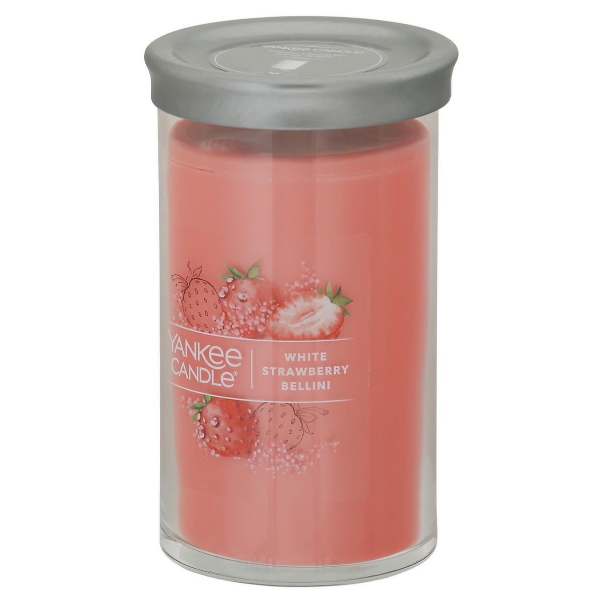slide 2 of 9, Yankee Candle White Strawberry Bellini Candle 14.25 oz, 14.25 oz