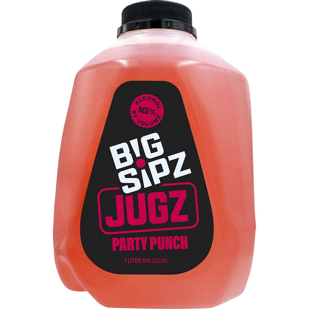 slide 1 of 1, Big Sipz Jugz Fruit Punch, 1 liter
