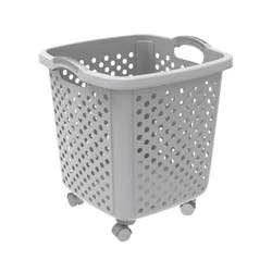 Home Logic 1.75-Bu Rolling Laundry Basket