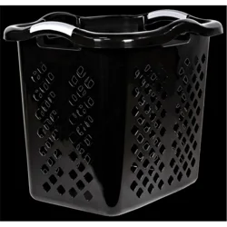 Home Logic Lamper 2-Bushel Laundry Hamper/Basket 2138 - Black