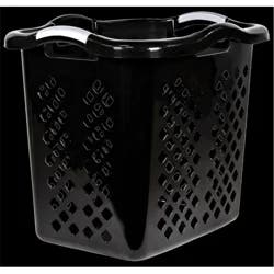 Home Logic Lamper 2-Bushel Laundry Hamper/Basket 2138 - Black