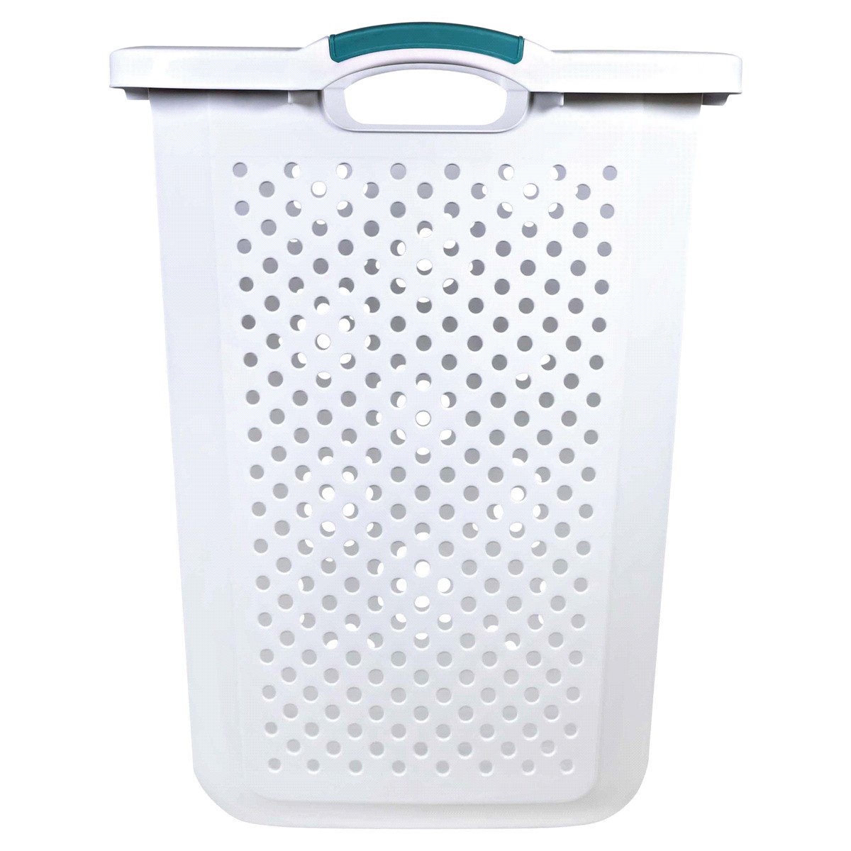 slide 2 of 2, Home Logic 2.5-Bushel Plastic Laundry Hamper, 2.5 bu