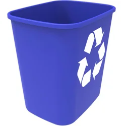 Home Logic Recycling Wastebasket Blue