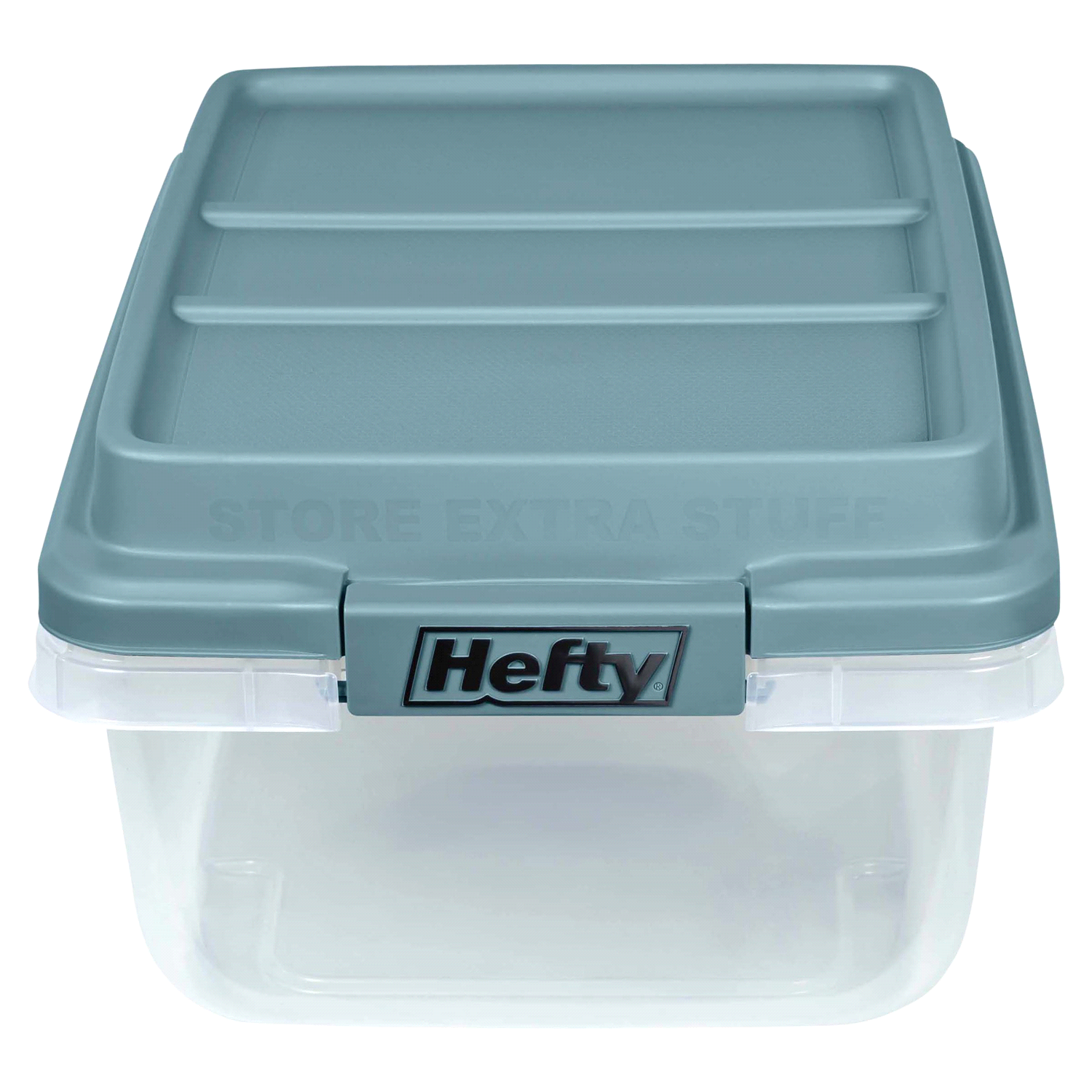slide 2 of 2, Hefty HI RISE Storage Bin, 18 qt