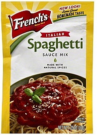slide 1 of 1, French's Sauce Mix, Italian Spaghetti, 1 oz