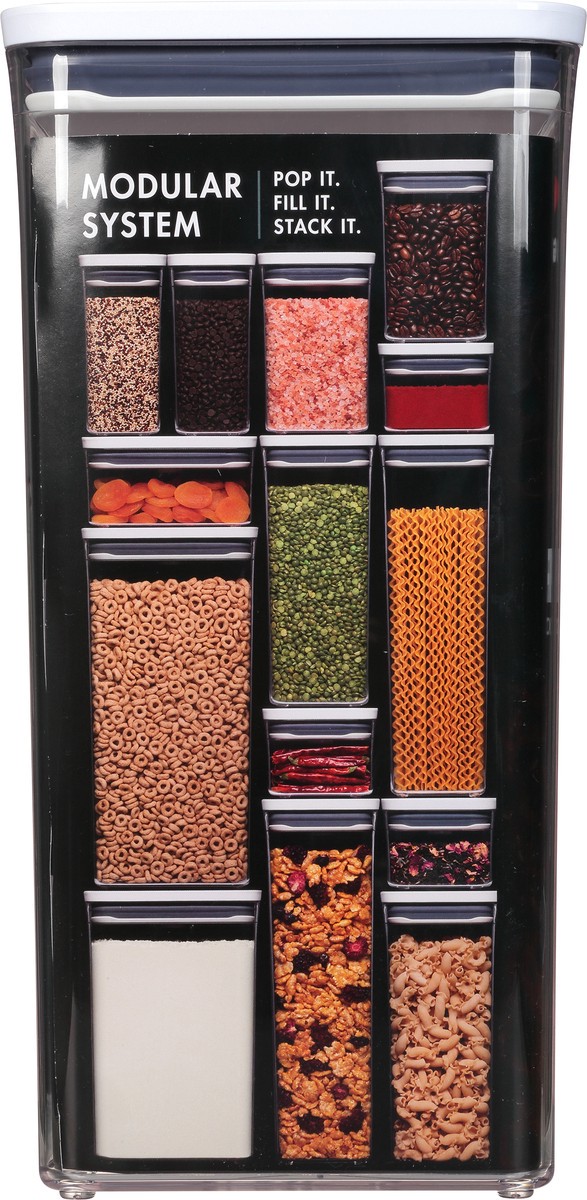 slide 5 of 11, OXO Good Grips 6.0 Quart Lid A Pop Container 1 ea, 1 ea