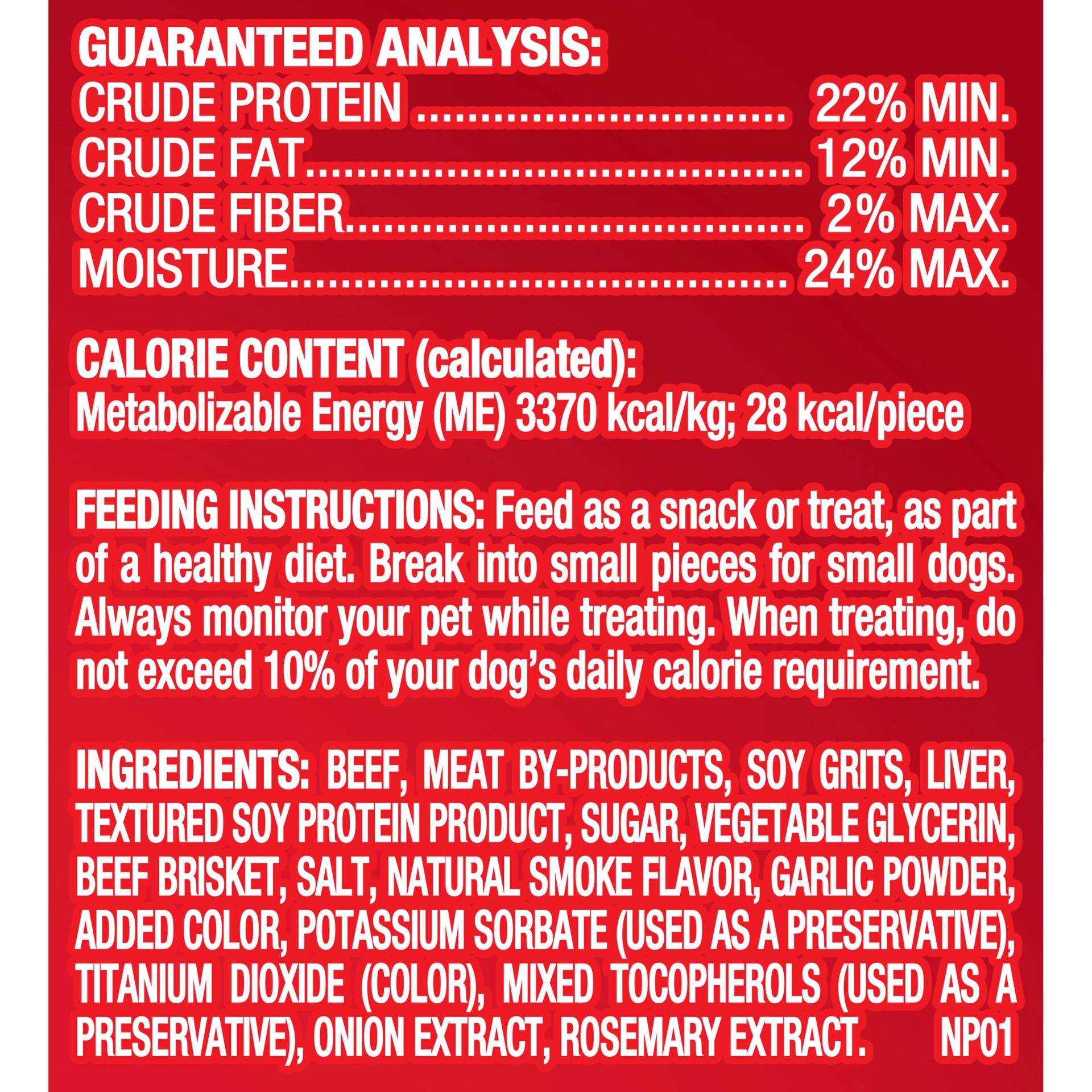slide 8 of 8, Pup-Peroni Rounds Dog Treats With Beef Brisket, 5 oz. Bag, 5 oz