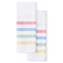 Sur La Table Essentials Multi Stripe Kitchen Towel 16"x28"