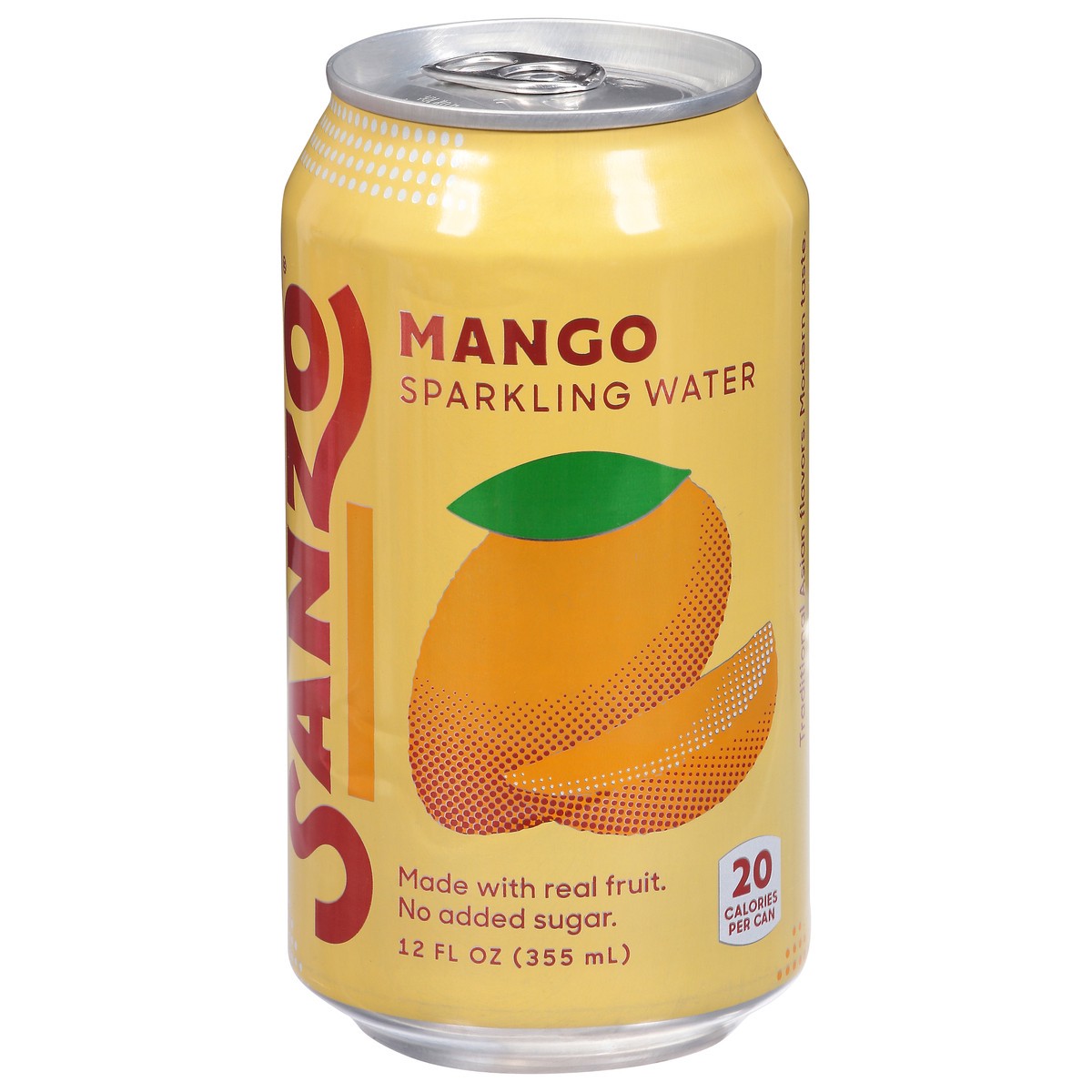 slide 2 of 9, Sanzo Mango Sparkling Water - 12 oz, 12 oz