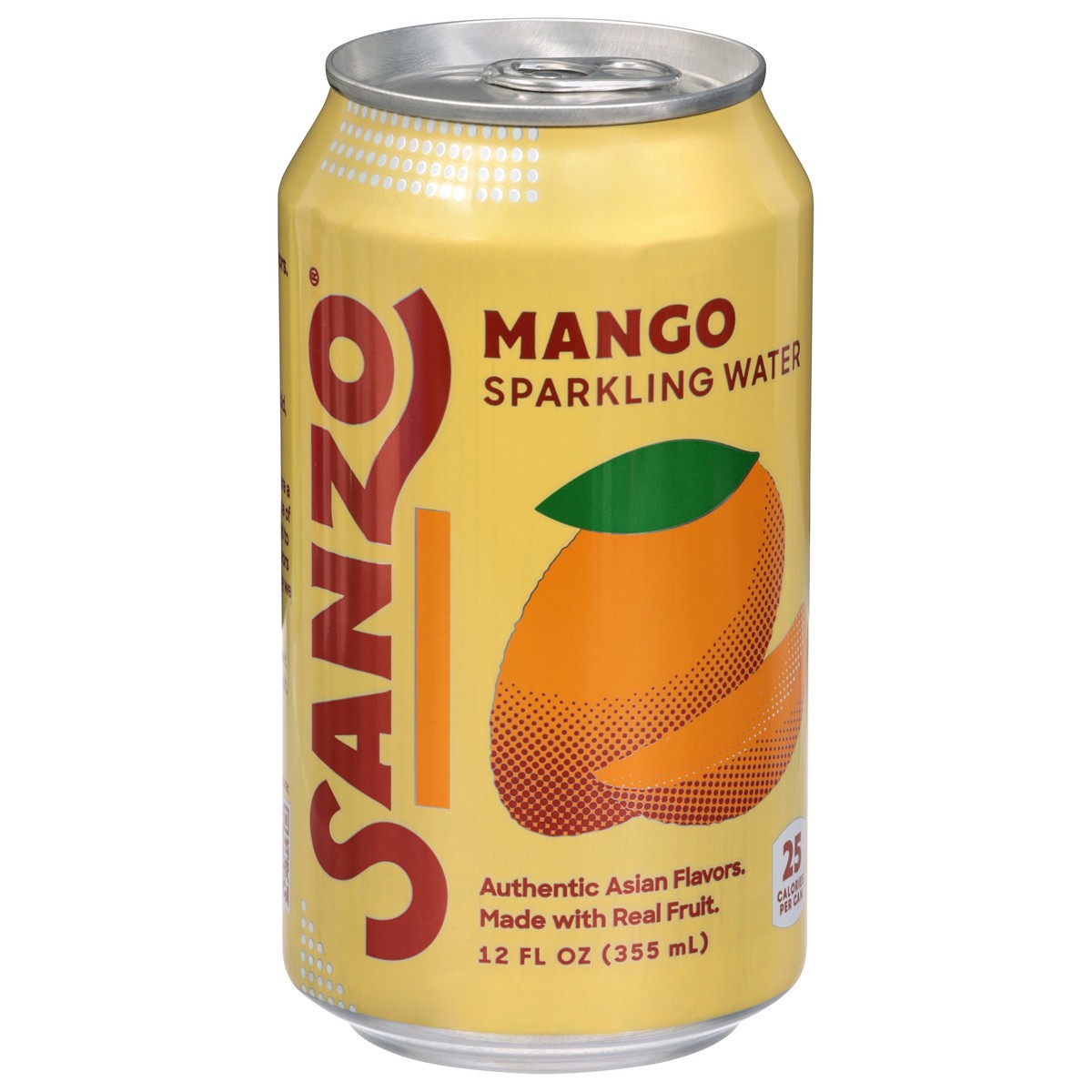 slide 1 of 9, Sanzo Mango Sparkling Water - 12 oz, 12 oz