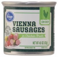 slide 1 of 1, Kroger Chicken Vienna Sausage, 4.6 oz