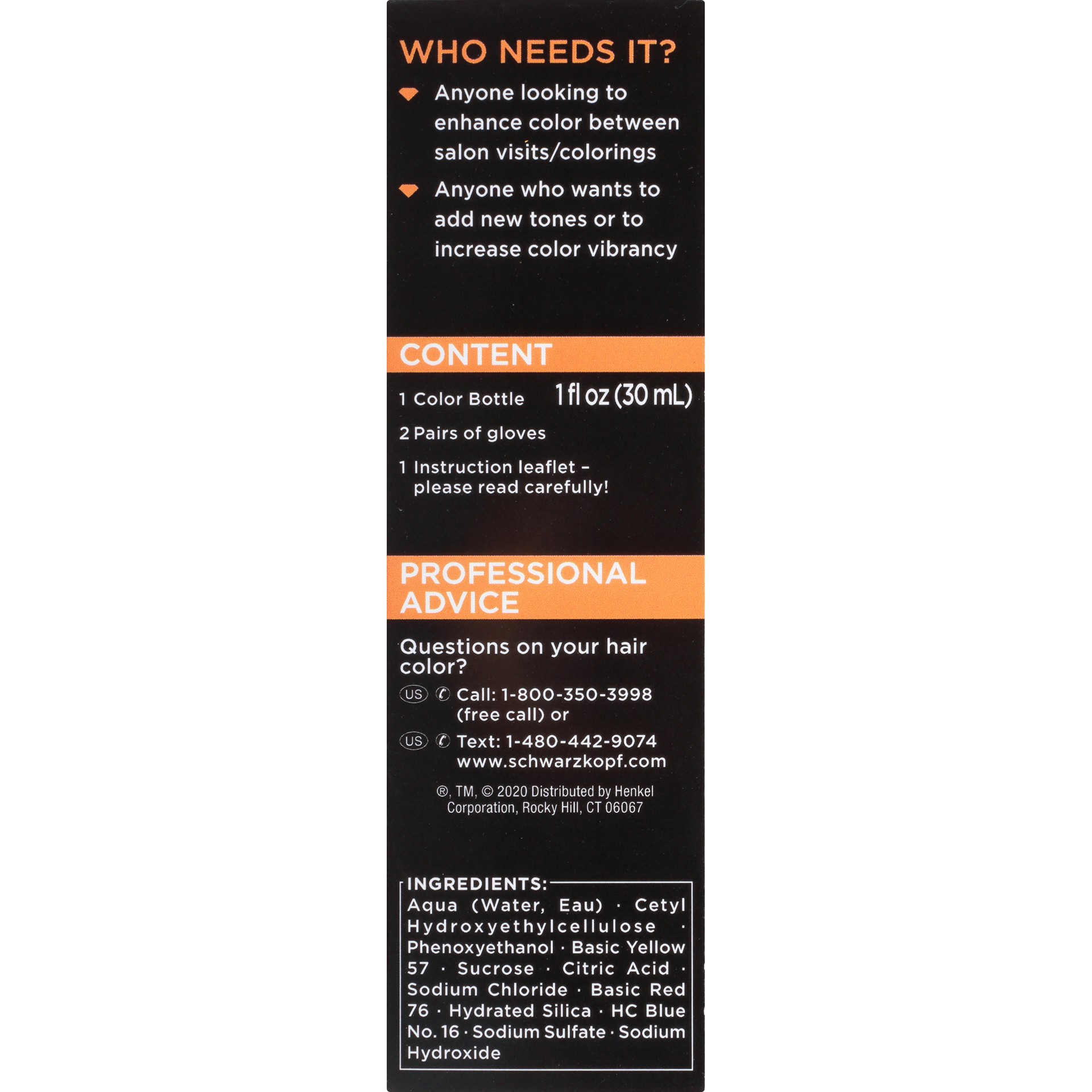 slide 5 of 5, Schwarzkopf Color Boost Color Vibrancy Booster, Golden, 1 fl oz, 1 ct