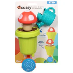 Sassy Water and Grow Mushroom Bath Toy