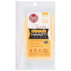 Roth Creamy Havarti Sliced Cheese 6 oz