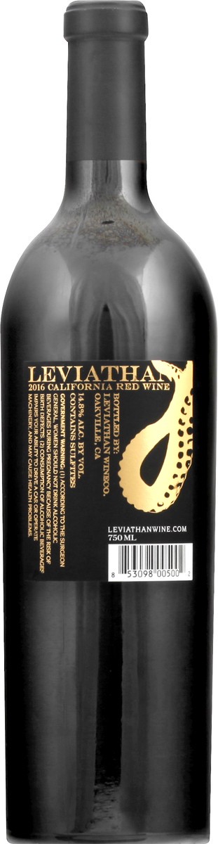 slide 3 of 9, Leviathan Red Wine 750 ml, 750 ml