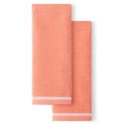 Sur La Table Essentials Pink Solid Kitchen Towel 16"x28"
