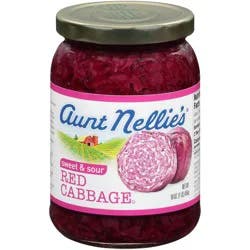 Aunt Nellie's Sweet & Sour Red Cabbage, 16 oz