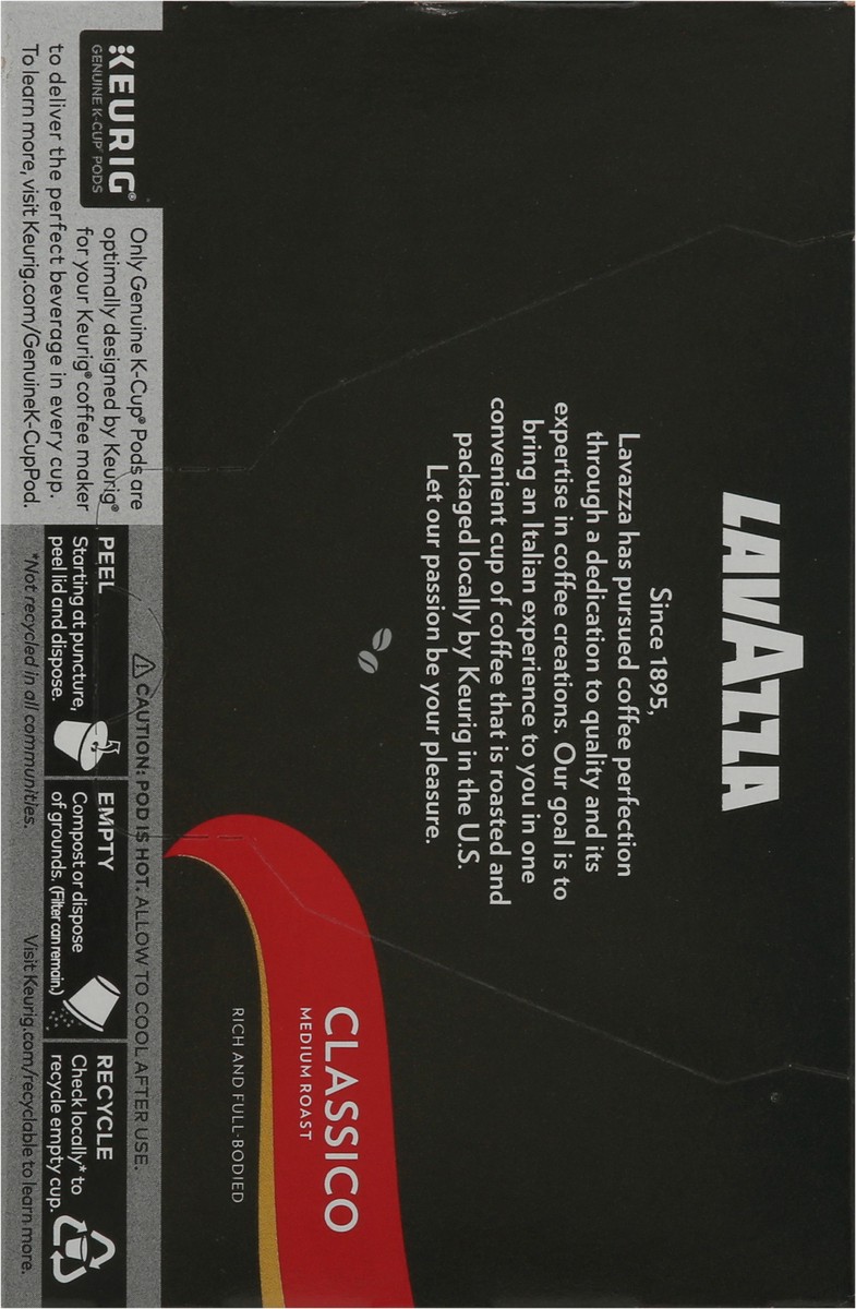 slide 11 of 15, Lavazza Dolcevita Classico, Single-Serve Keurig K-Cup Pods, Medium Roast Coffee, 10-Count Box, 10 ct