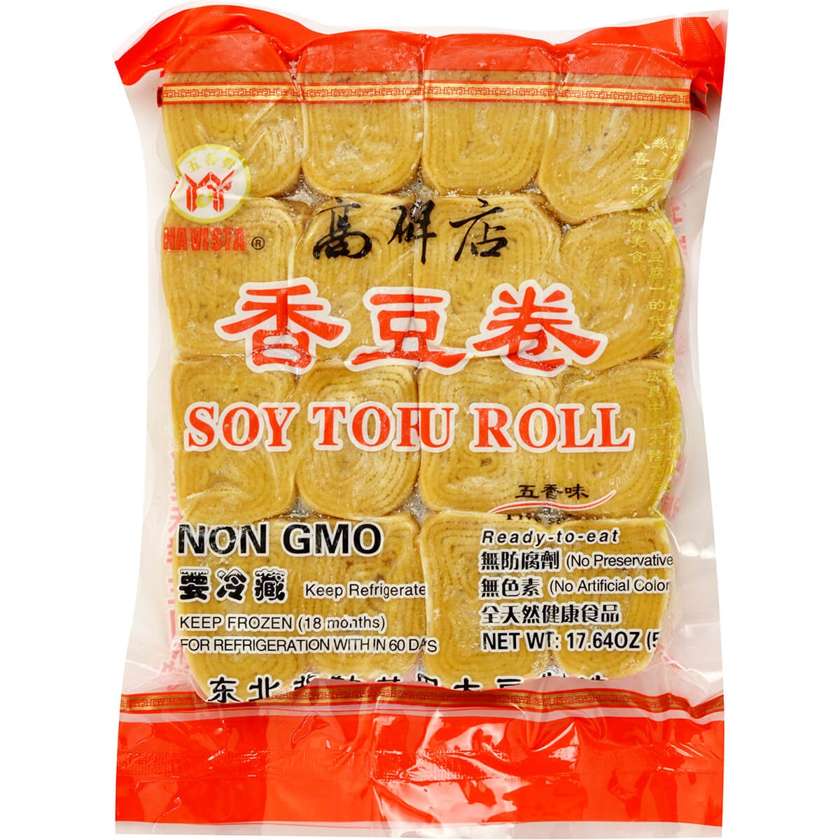 slide 1 of 1, Havista Soy Tofu Roll Five Fla, 1 ct